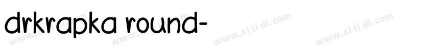 drkrapka round字体转换